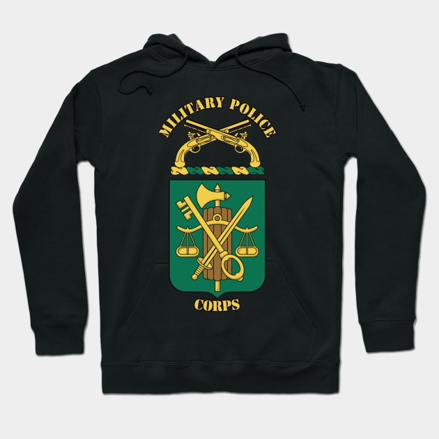 US Army Military Police Corps Hoodie by MBK